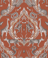 Galerie Menagerie Orange Wallpaper