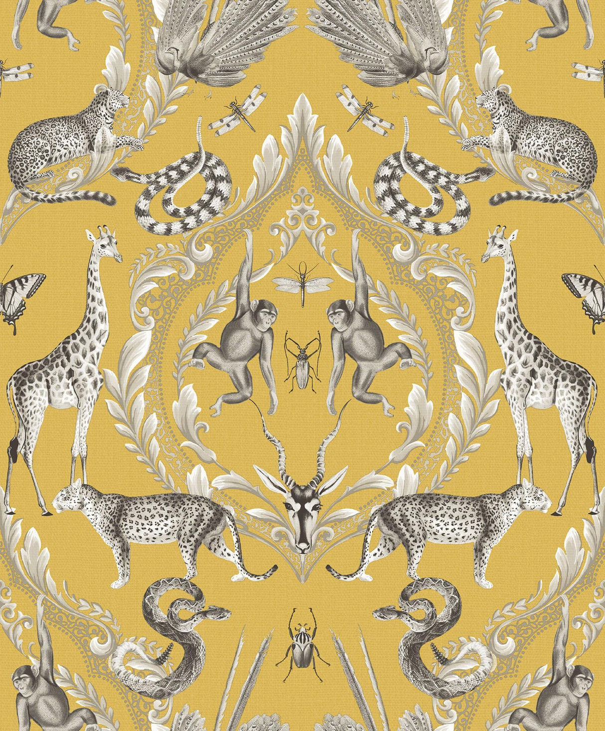 Galerie Menagerie Yellow Wallpaper