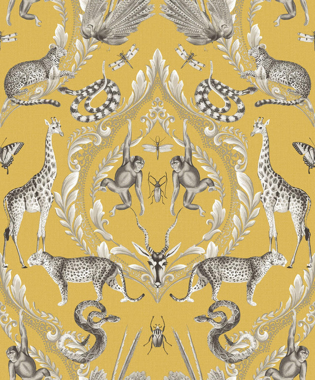 Galerie Menagerie Yellow Wallpaper