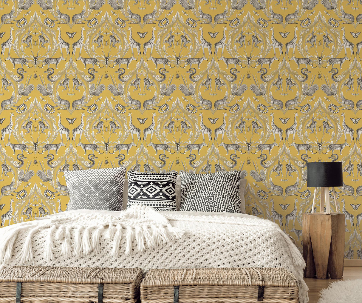 Galerie Menagerie Yellow Wallpaper