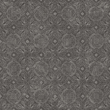 Galerie Moroccan Paisley Black Wallpaper