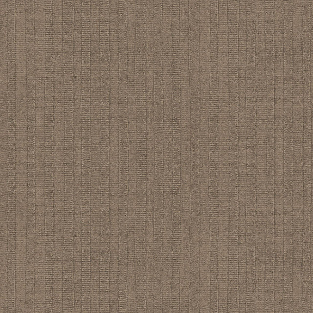 Galerie Moss Stripe Bronze Brown Wallpaper