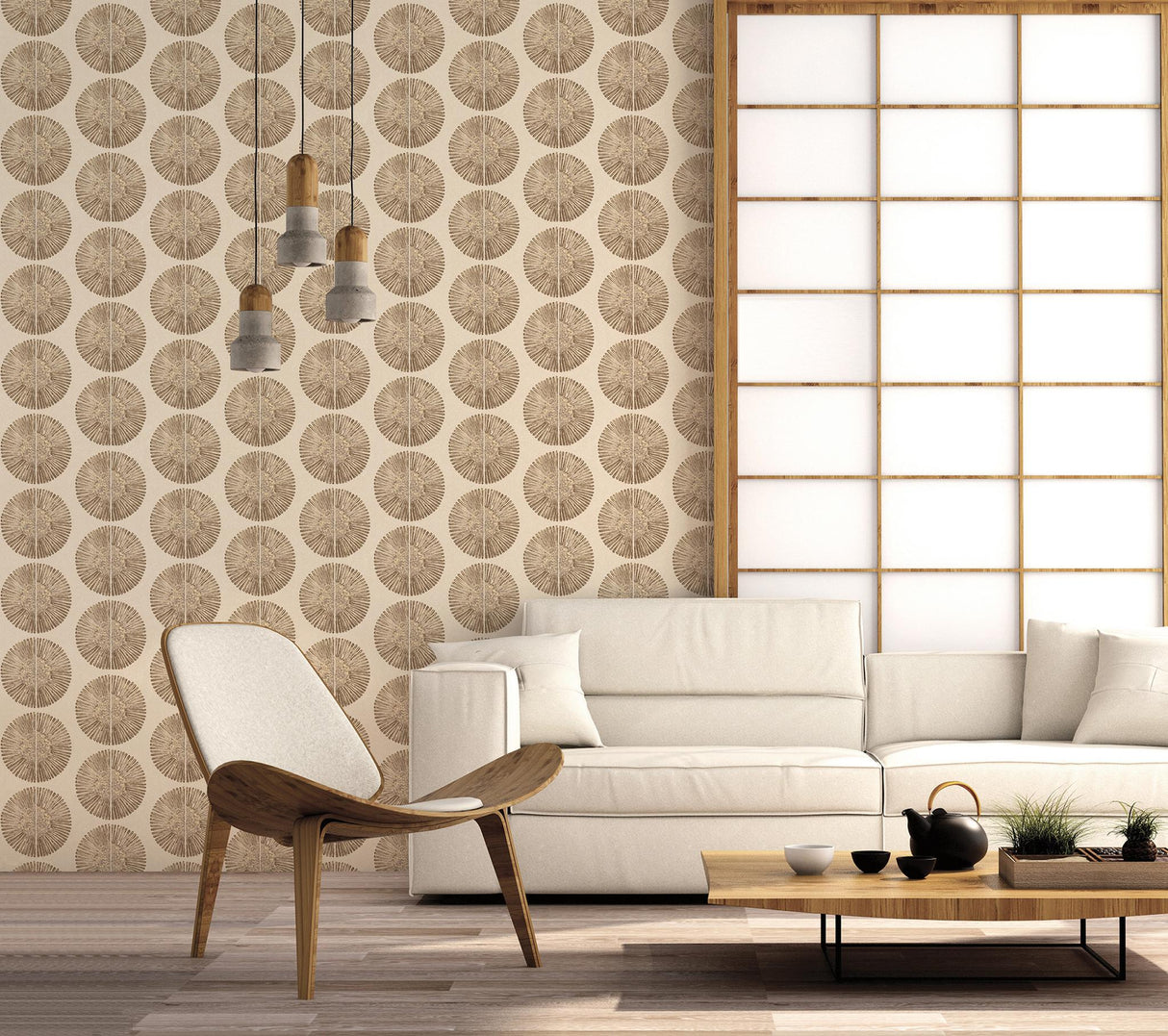 Galerie Soleil Bronze Brown Wallpaper
