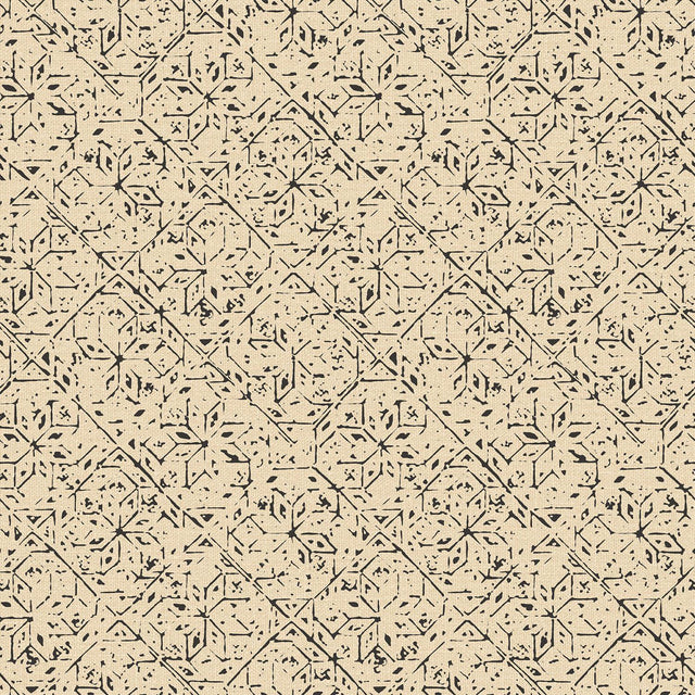 Galerie Tangier Tile Beige Wallpaper