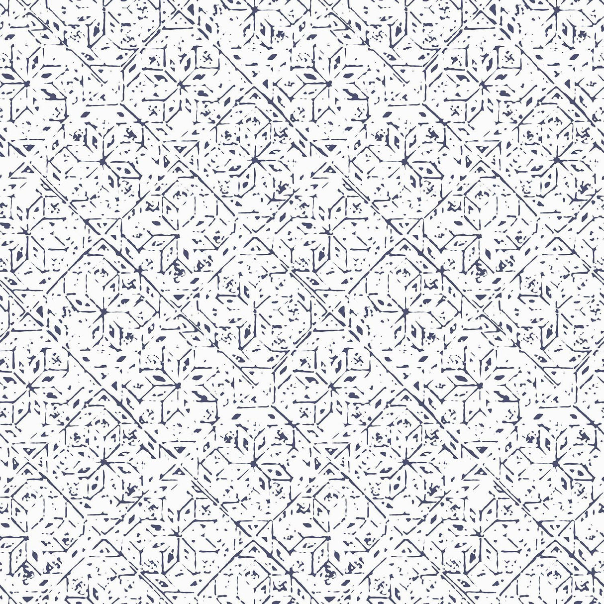 Galerie Tangier Tile Blue Wallpaper