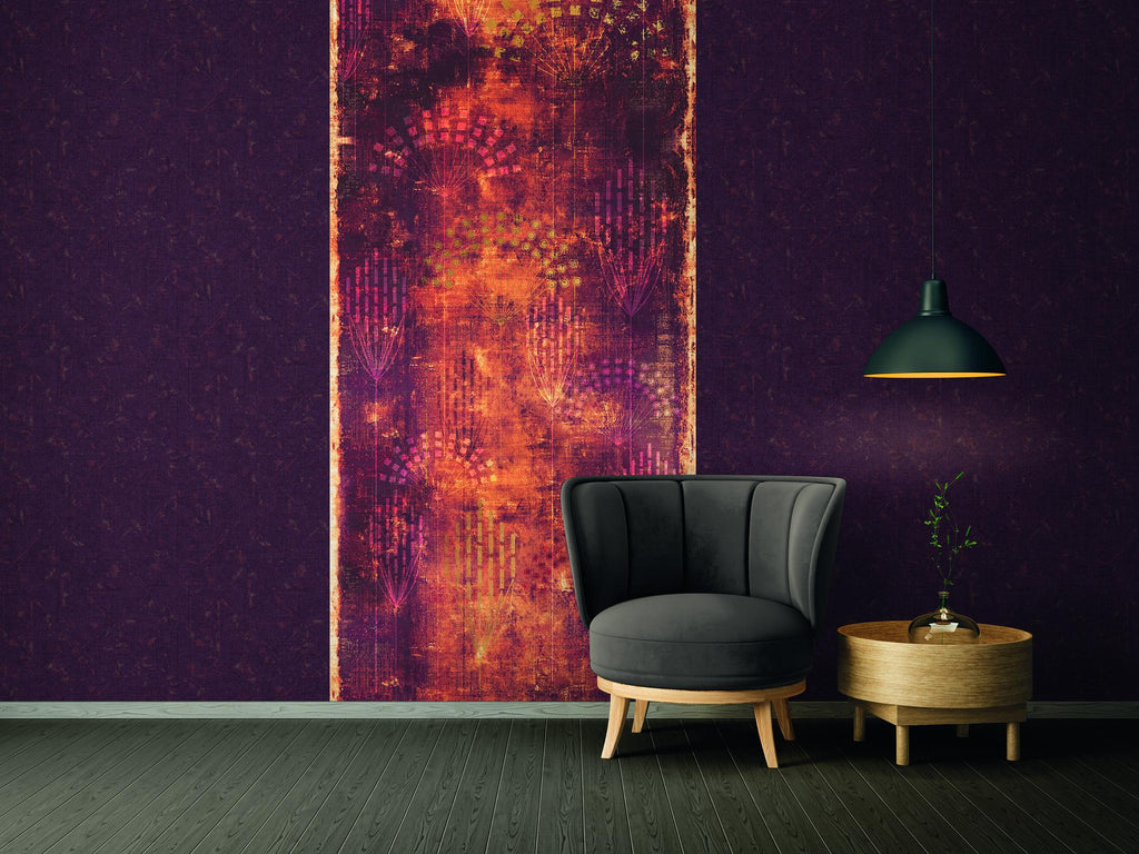 Galerie Abstract Mural Red Wallpaper