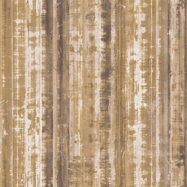 Galerie Industrial Sheet Bronze Brown Wallpaper