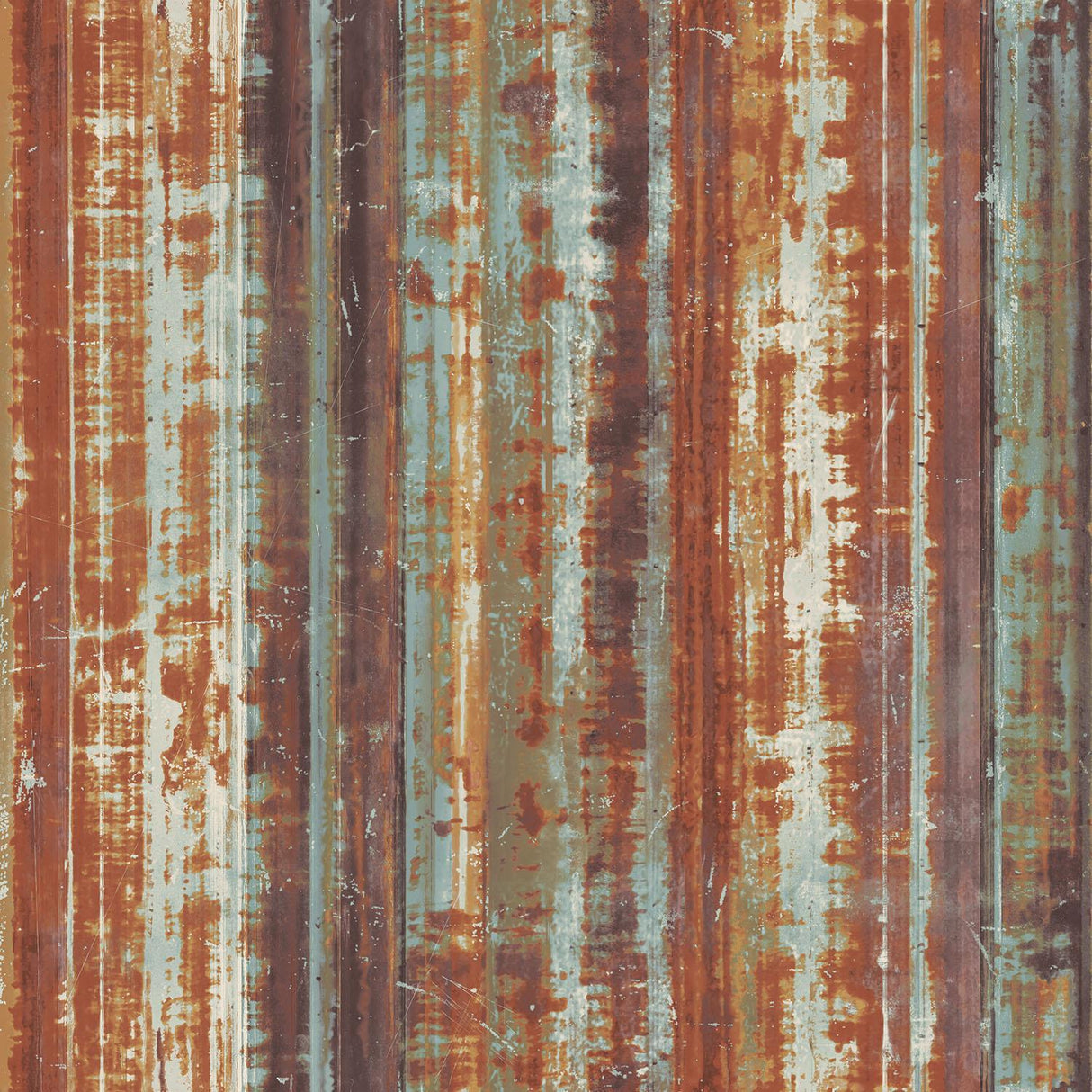 Galerie Metal Sheet Multi-coloured Wallpaper