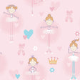 Galerie Ballerinas Pink Wallpaper