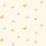 Galerie Butterflies Cream Wallpaper