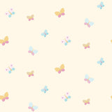 Galerie Butterflies Cream Wallpaper
