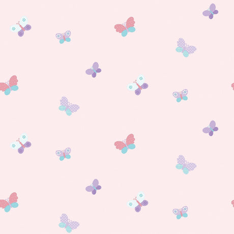 Galerie Butterflies Pink Wallpaper