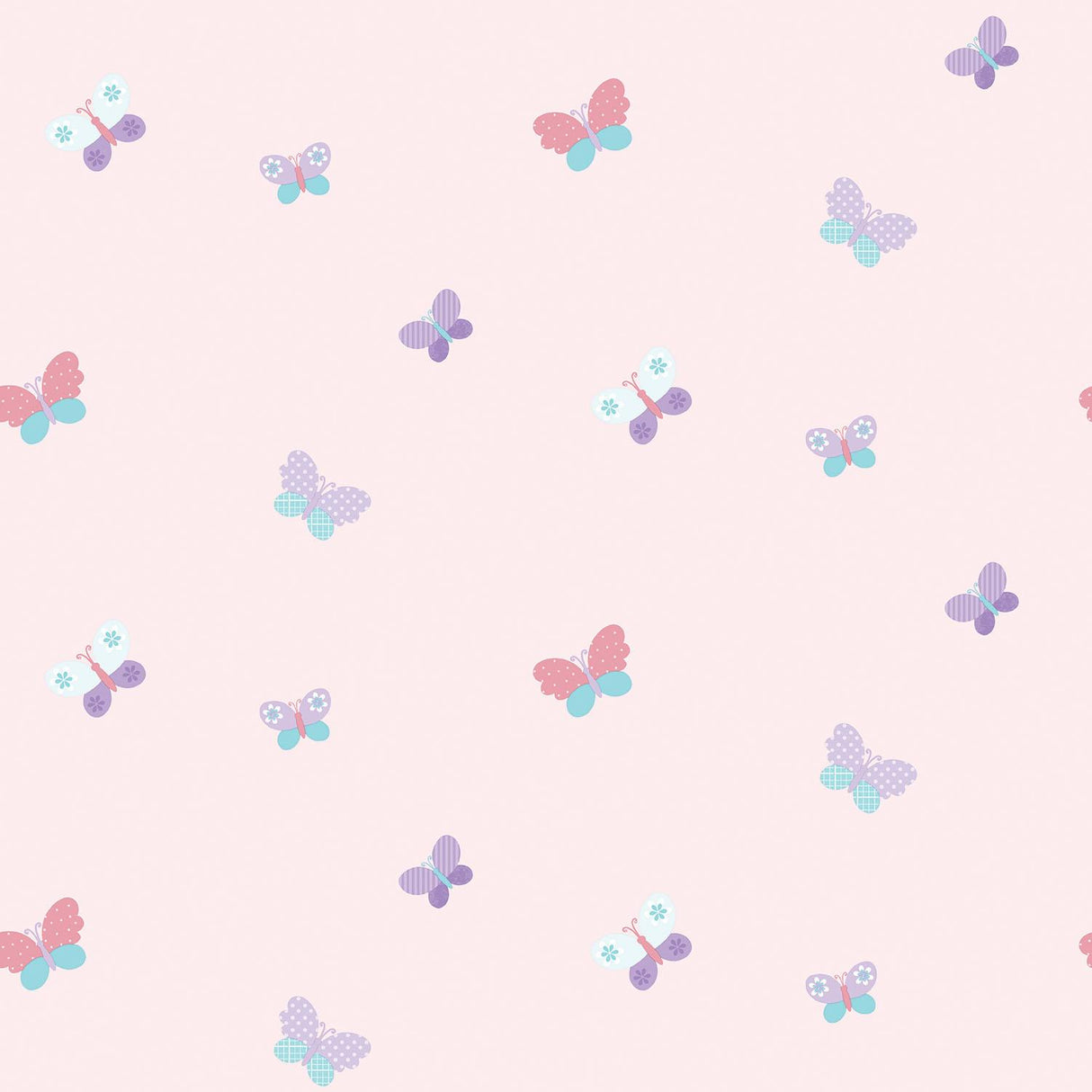 Galerie Butterflies Pink Wallpaper
