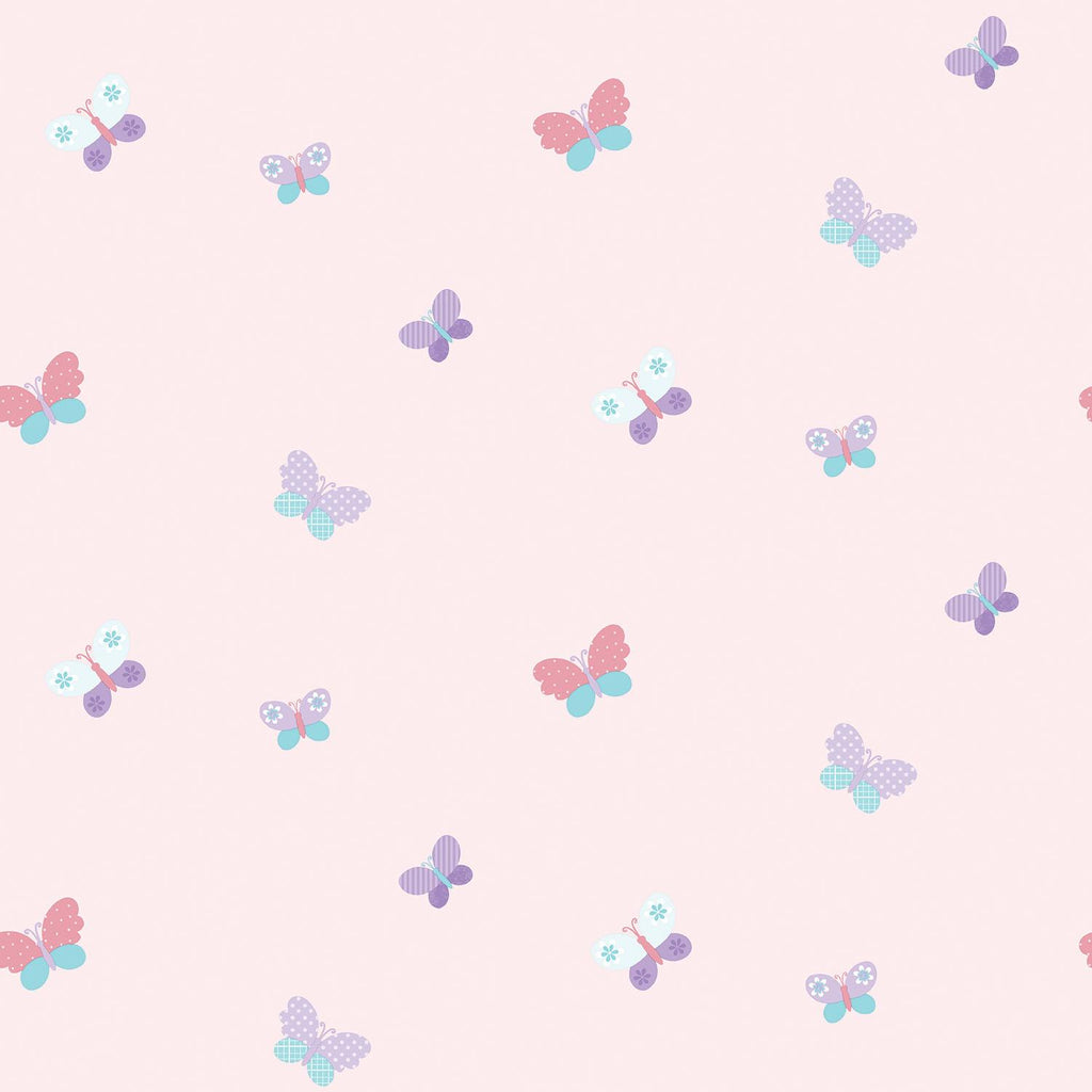 Galerie Butterflies Pink Wallpaper