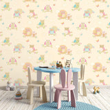 Galerie Colourful Owls Cream Wallpaper