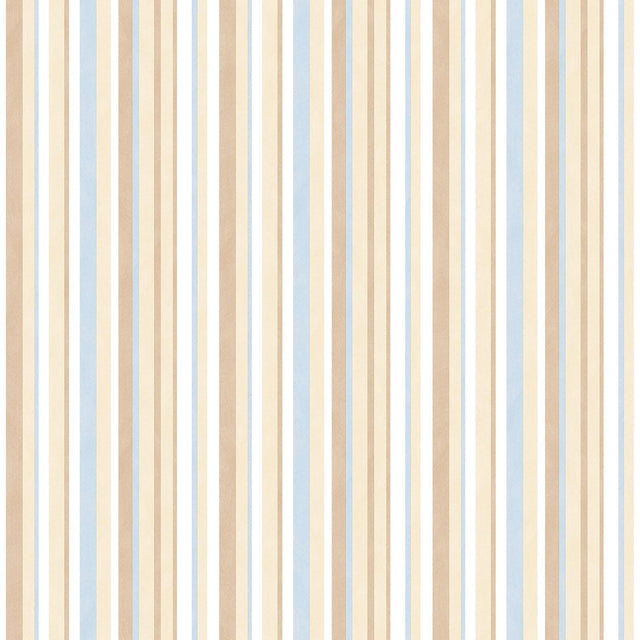 Galerie Washed Striped Beige Wallpaper
