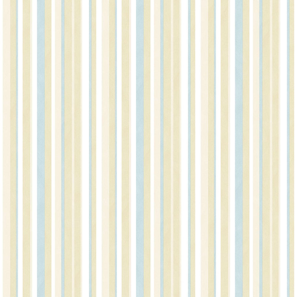 Galerie Washed Striped Green Wallpaper