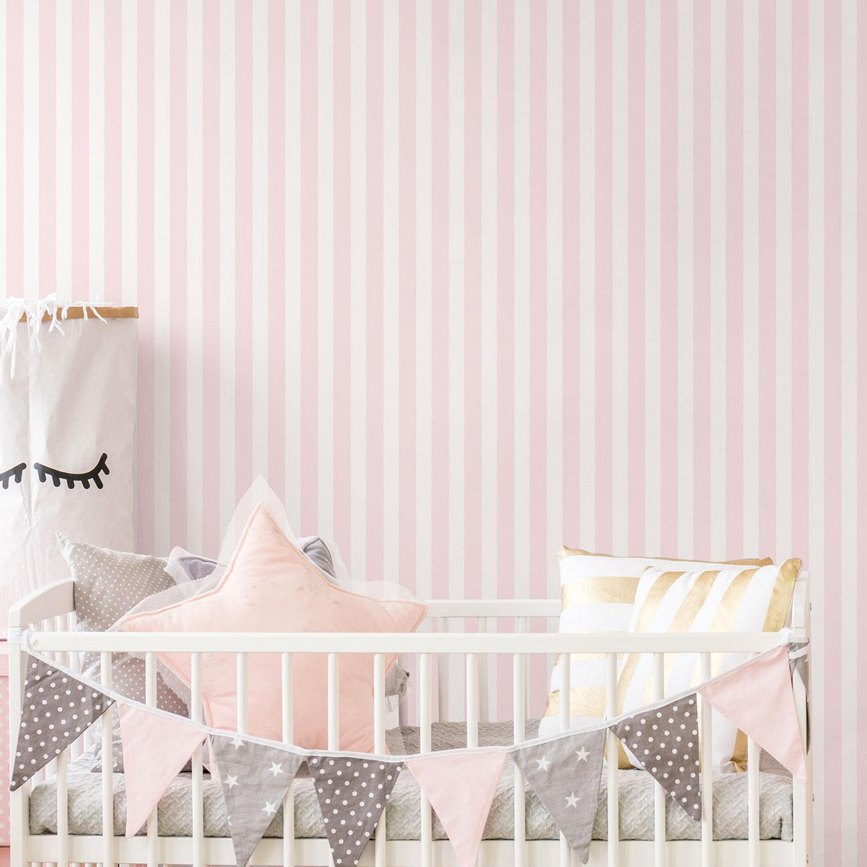 Galerie Regency Stripe Pink Wallpaper