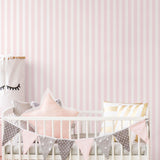 Galerie Regency Stripe Pink Wallpaper