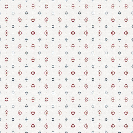 Galerie Diamond Motif Multi-coloured Wallpaper