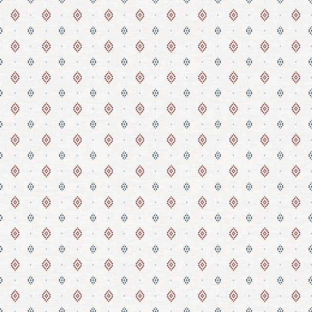 Galerie Diamond Motif Multi-coloured Wallpaper