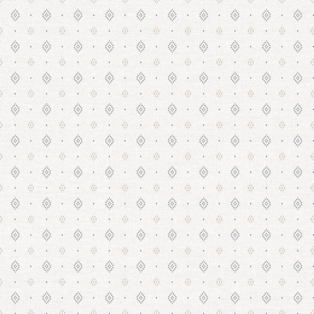 Galerie Diamond Motif Silver Grey Wallpaper