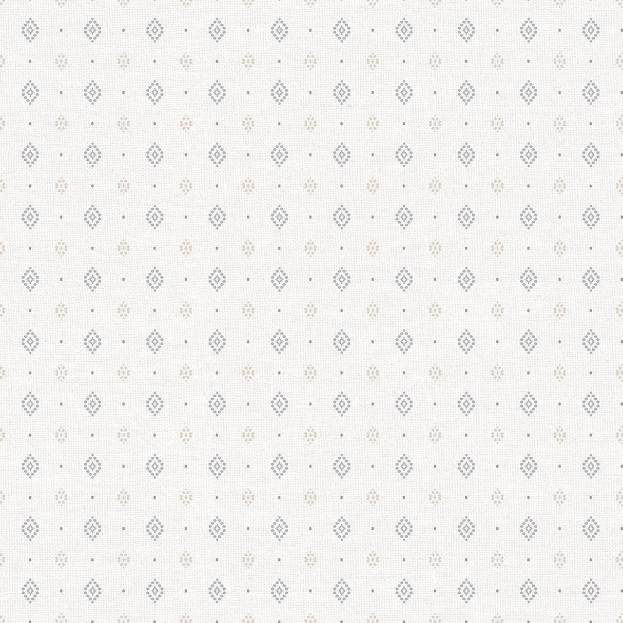 Galerie Diamond Motif Silver Grey Wallpaper