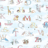 Galerie Alphabet Blue Wallpaper