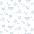 Galerie Pretty Birds Blue Wallpaper