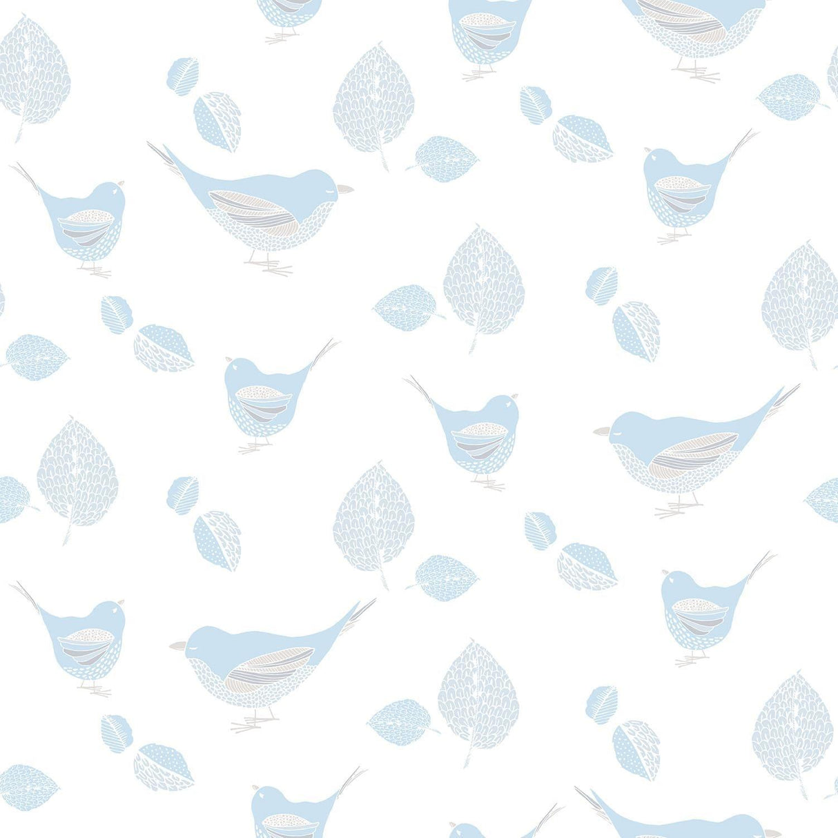 Galerie Pretty Birds Blue Wallpaper