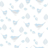 Galerie Pretty Birds Blue Wallpaper