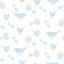 Galerie Pretty Birds Blue Wallpaper