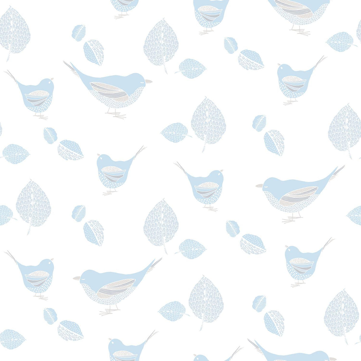 Galerie Pretty Birds Blue Wallpaper
