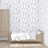 Galerie Balloon Journey Silver Grey Wallpaper