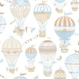 Galerie Balloon Journey Blue Wallpaper