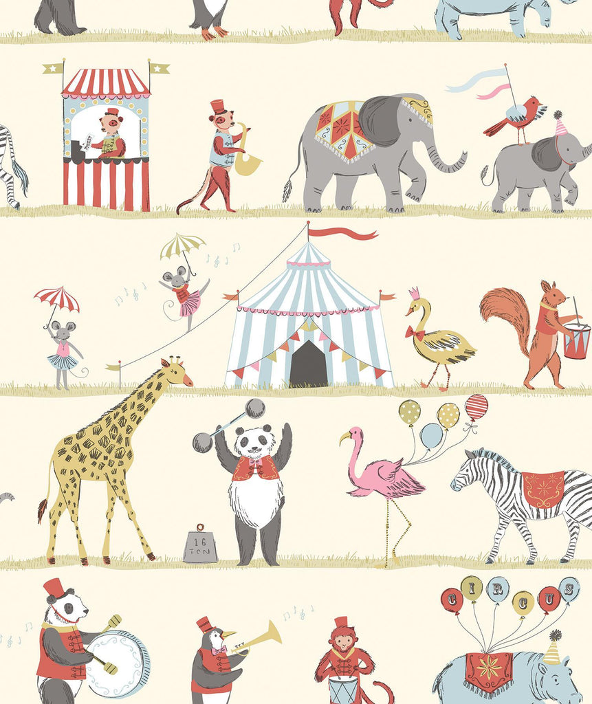 Galerie Circus Parade Multi-coloured Wallpaper
