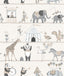 Galerie Circus Parade Beige Wallpaper