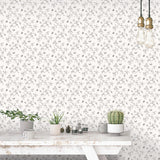 Galerie Small Floral Butterfly Dragonfly White Wallpaper