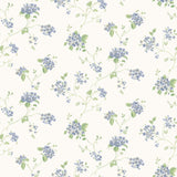 Galerie Small Floral Trail Blue Wallpaper