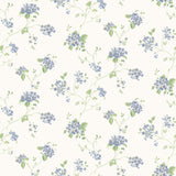 Galerie Small Floral Trail Blue Wallpaper