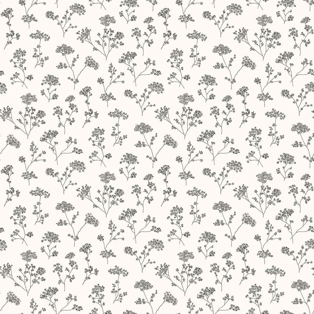 Galerie Cow Parsley White Wallpaper