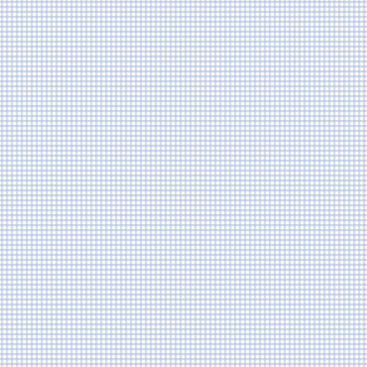 Galerie Small Gingham Plaid Blue Wallpaper