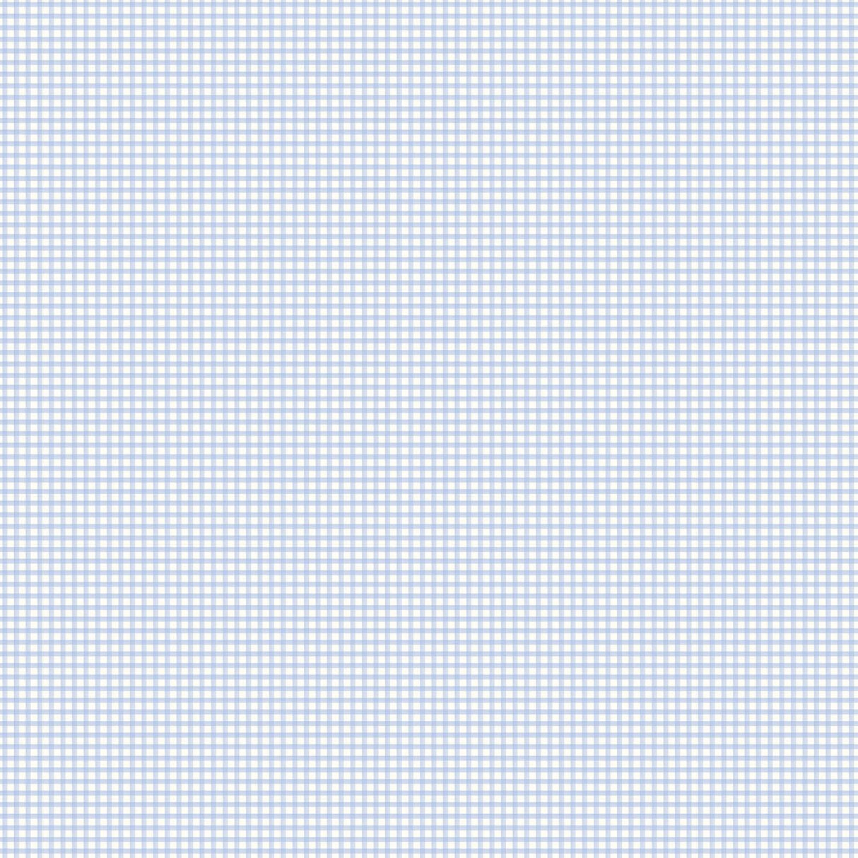 Galerie Small Gingham Plaid Blue Wallpaper