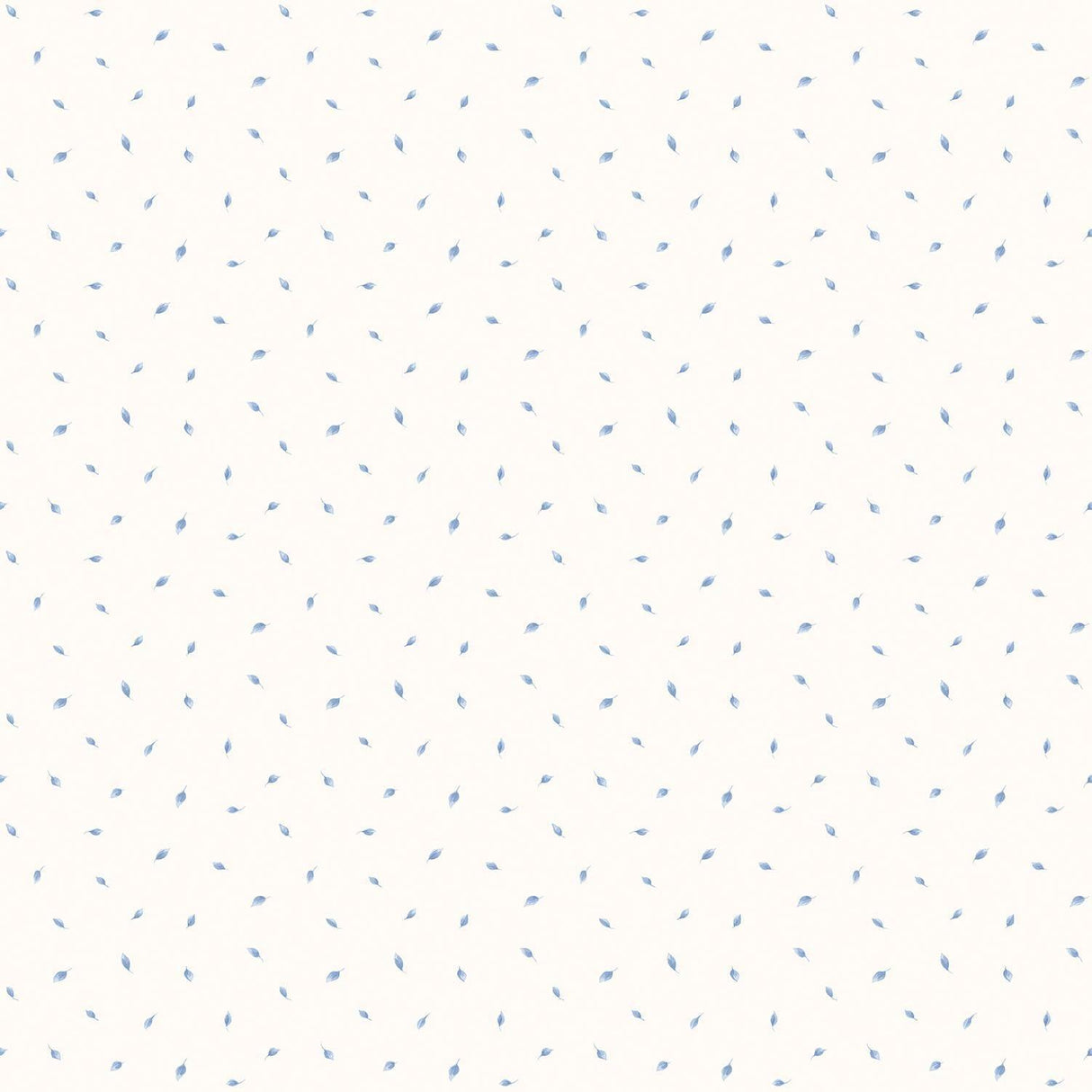 Galerie Small leaf toss White Wallpaper