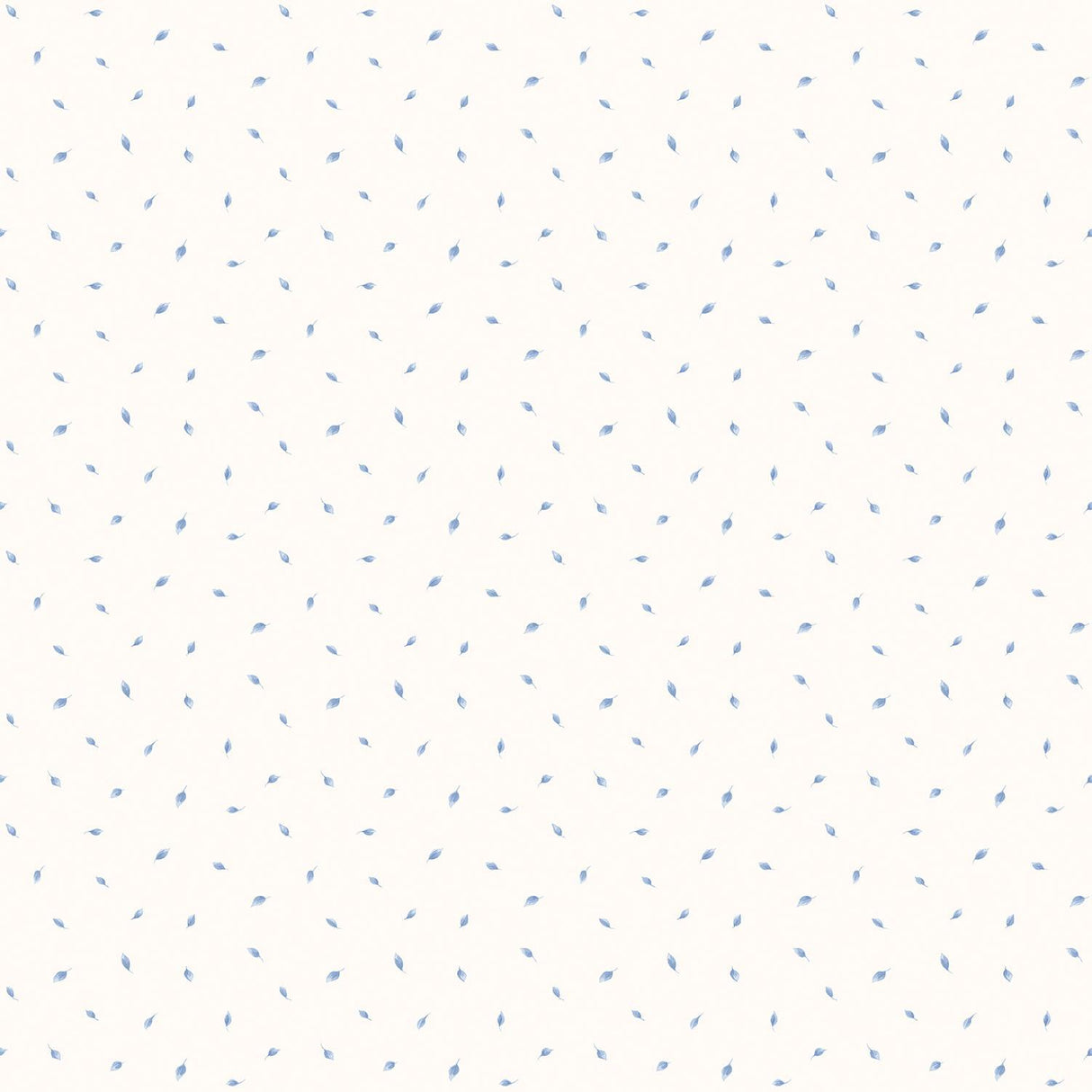 Galerie Small leaf toss White Wallpaper