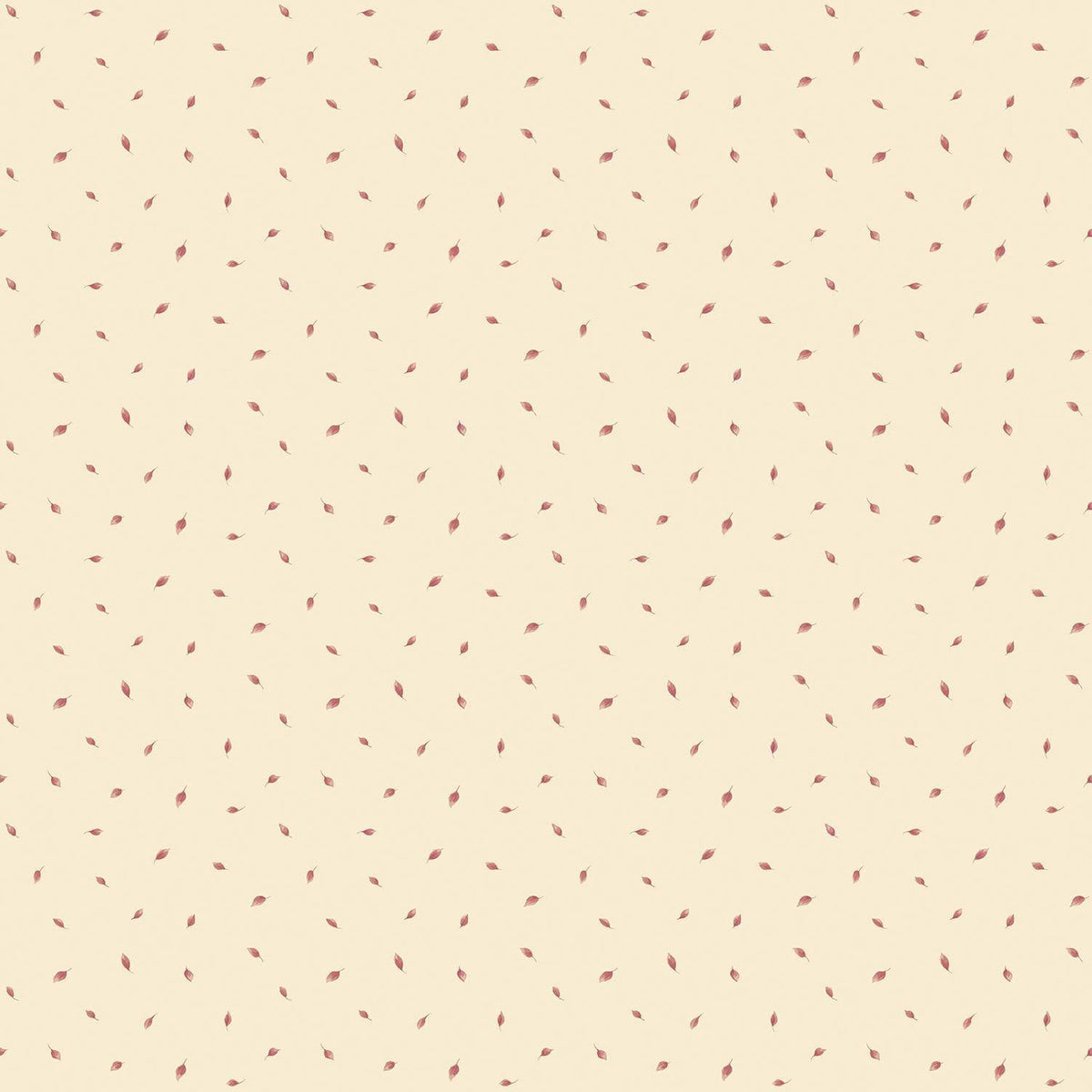 Galerie Small Leaf Toss Cream Wallpaper