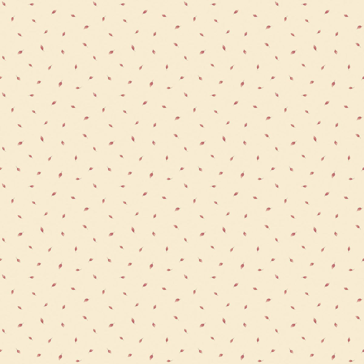 Galerie Small Leaf Toss Cream Wallpaper