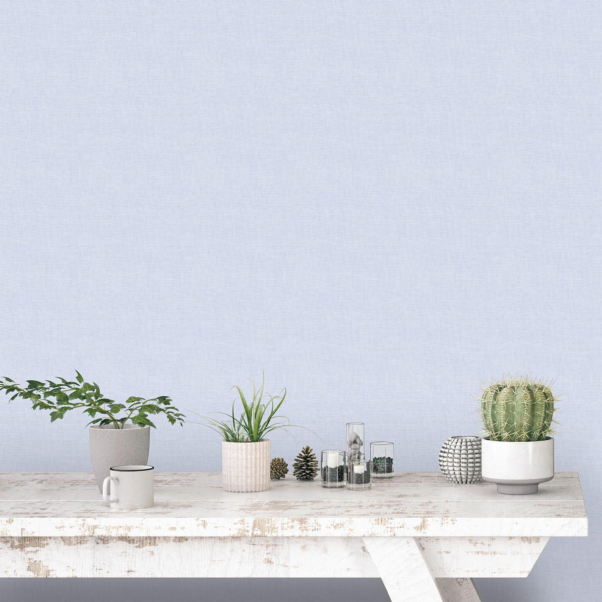 Galerie Mini Texture Blue Wallpaper