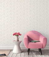 Galerie Small Rose Trail White Wallpaper