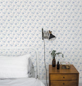 Galerie Medium rose trail Blue Wallpaper